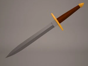 dagger 1 3D Model