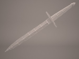 dagger 1 3D 模型