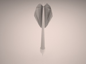 darts 3D Model