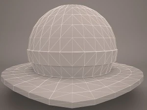 hat woman 3D Model
