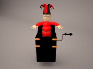 jack in the box 3D मॉडल