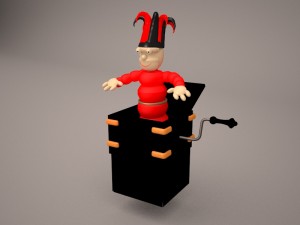 jack in the box Modèle 3D