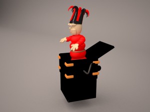 jack in the box Modèle 3D
