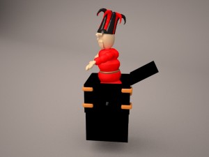 jack in the box Modèle 3D