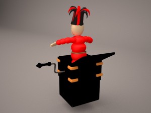 jack in the box Modèle 3D