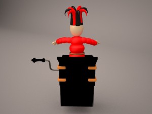 jack in the box Modèle 3D
