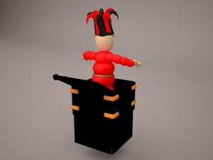 jack in the box Modèle 3D