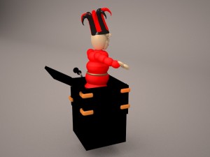 jack in the box Modèle 3D