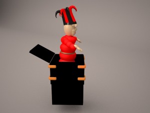 jack in the box Modèle 3D