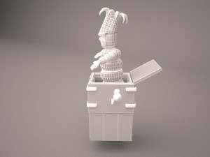 jack in the box Modèle 3D