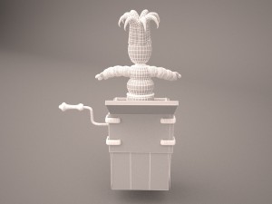 jack in the box Modèle 3D