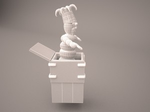 jack in the box Modèle 3D
