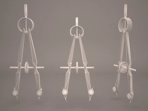 drafting compass 3D Model