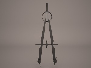 drafting compass 3D Модель