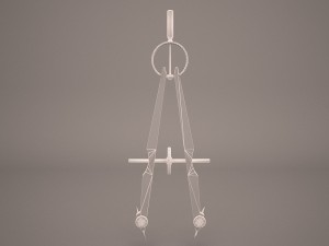 drafting compass 3D Модель