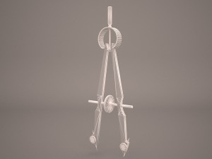 drafting compass 3D Модель