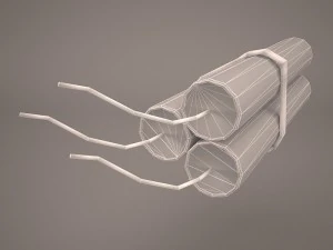 dynamite 3D Model