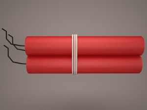 dynamite 3D Model