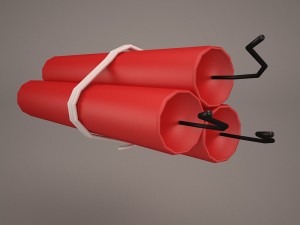 dynamite 3D Model