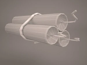 dynamite 3D Model