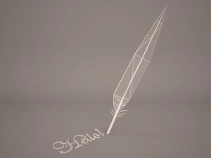 feather 3D Model