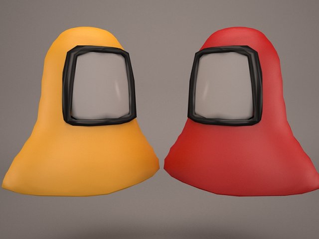 fire helmet 3D Модель .c4d .max .obj .3ds .fbx .stl .blend 