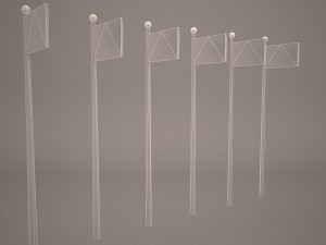 flags 3D Модель