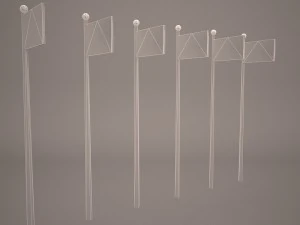 flags 3D Model