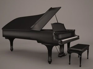 grand piano 3D Model