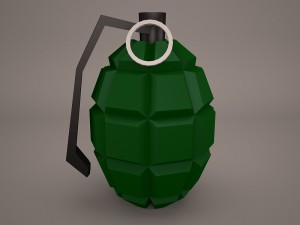 grenade Modelo 3D
