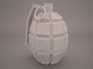 grenade Model 3D