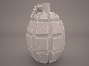 grenade Model 3D