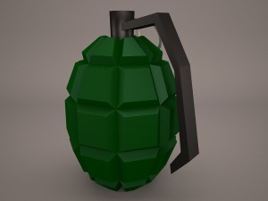 grenade Model 3D