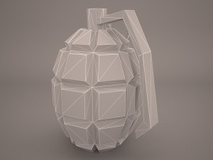 grenade Model 3D