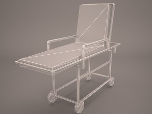 gurney 3D Model