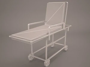 gurney 3D Model