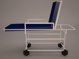 gurney 3D Model