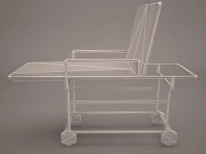 gurney 3D Model