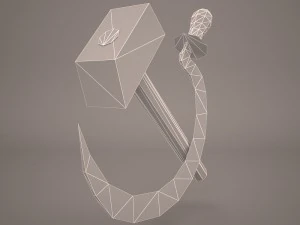 hammer and sickle 3D Model