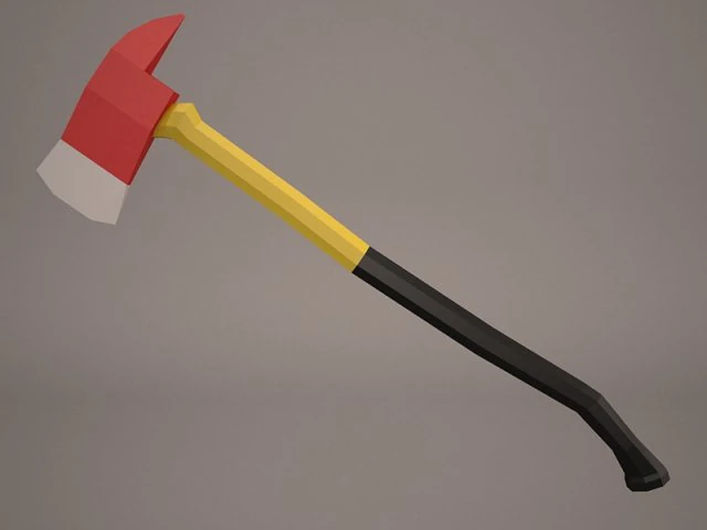hatchets 3D Model .c4d .max .obj .3ds .fbx .stl .blend 