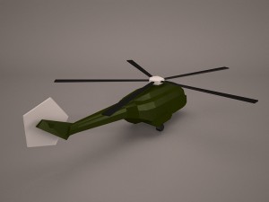 helicopter 3D मॉडल