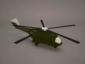 вертолет 3D Модель