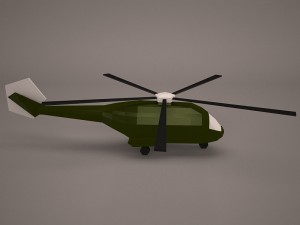 helicopter 3D Model