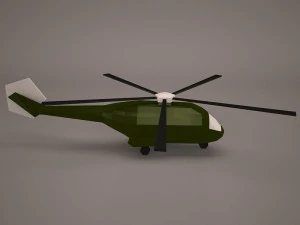 вертолет 3D Модель