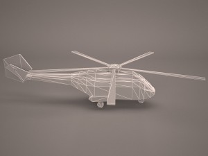 helicopter 3D Model