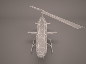 helicopter 1 Modelo 3D