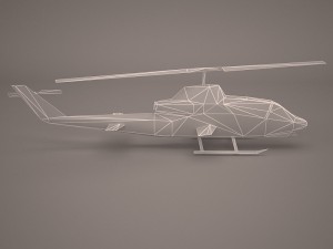 helicopter 1 Modelo 3D