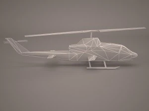 helicopter 1 3D Model