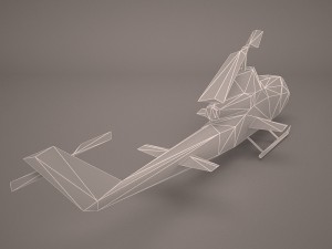 helicopter 1 Modelo 3D