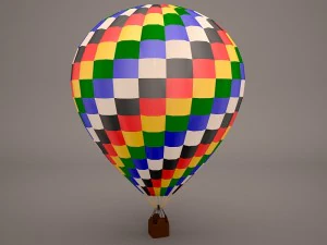 hot air balloon 3D Model